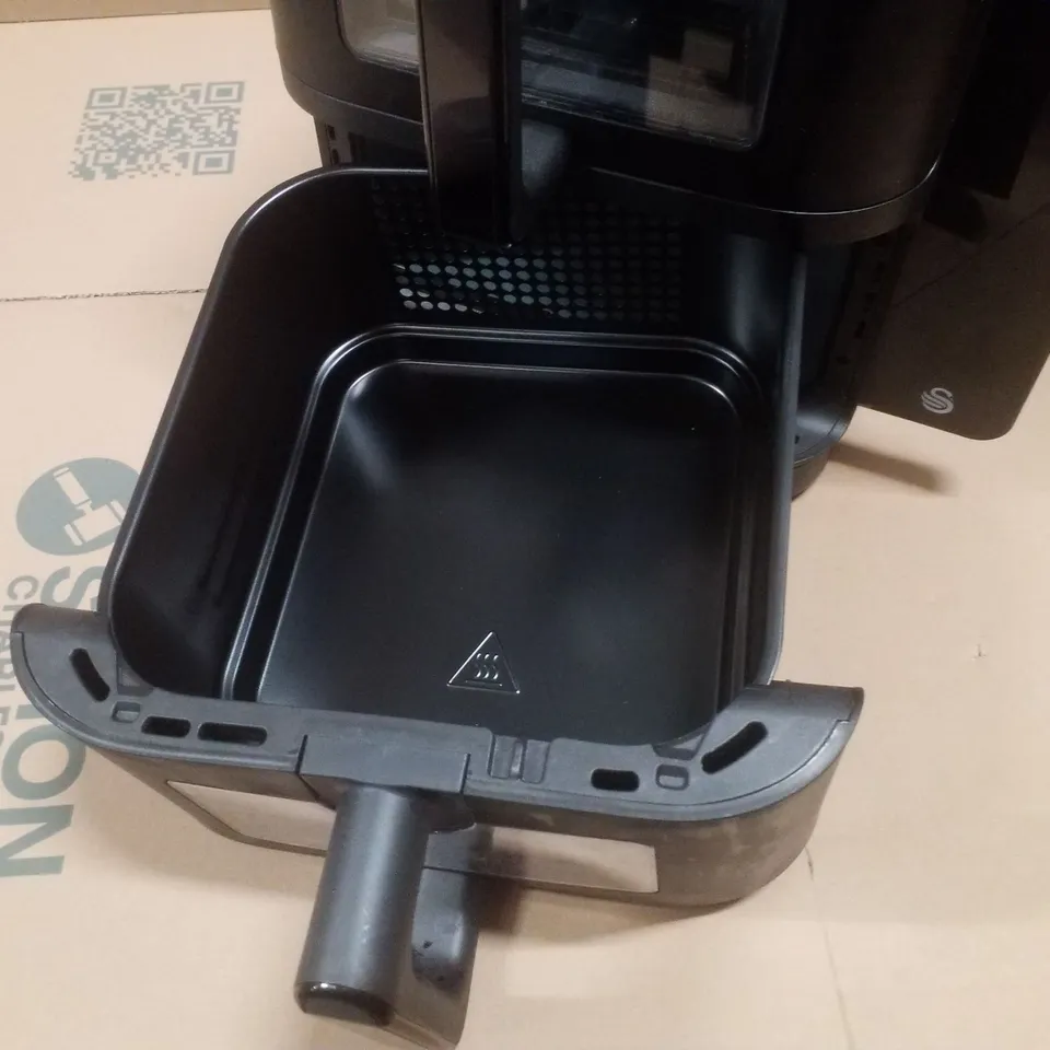 BOXED SWAN SD10522BLK DUO LAYER 11L AIR FRYER