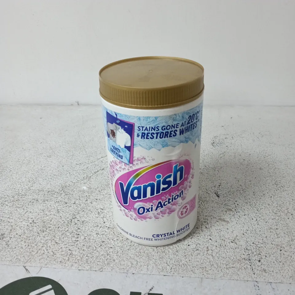 VANISH OXI ACTION CRYSTAL WHITE STAIN REMOVER