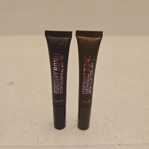 RIMMEL LONDON WONDERBOND GEL PEEL-OFF TINT – 7 ML (SET OF 2)