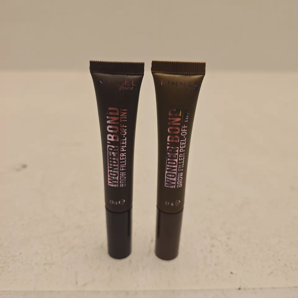 RIMMEL LONDON WONDERBOND GEL PEEL-OFF TINT – 7 ML (SET OF 2)