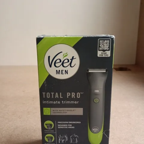 VEET MEN TOTAL PRO INTIMATE TRIMMER – BOXED