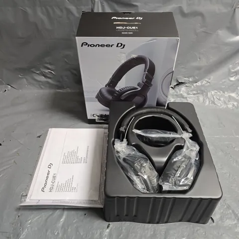 BOXED PIONEER DJ HDJ-CUE1 HEADPHONES IN BLACK