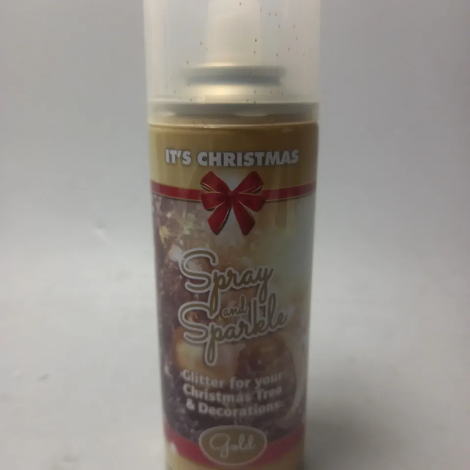 BOX OF 24 SPRAY AND SPARKLE GLITTER - 200ML - COLLECTION ONLY 