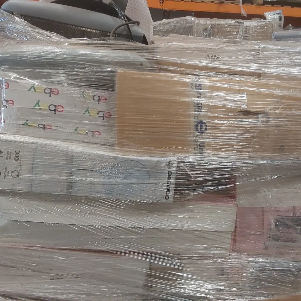PALLET CONTAINING A VERY LARGE QUANTITY OF ASSORTED ELECTRIC ITEMS INCLUDING: DAEWOO FAN, CERAMIC HEATER, OIL FILLED RADIATOR ECT