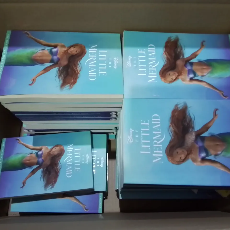 LOT OF APPROXIMATELY 50 DISNEY THE LITTLE MERMAID NOVELS