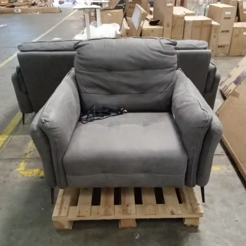 QUALITY DESIGNER ITALIAN MADE BOLZANO ELECTRIC RECLINER LEATHER CHAIR