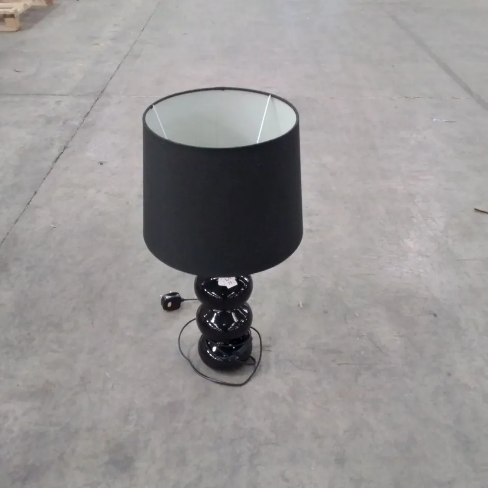 DESIGNER BLACK LAMP WITH SHADE