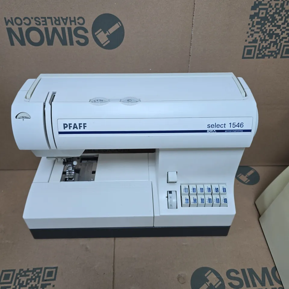 PFAFF SELECT 1546 SEWING MACHINE