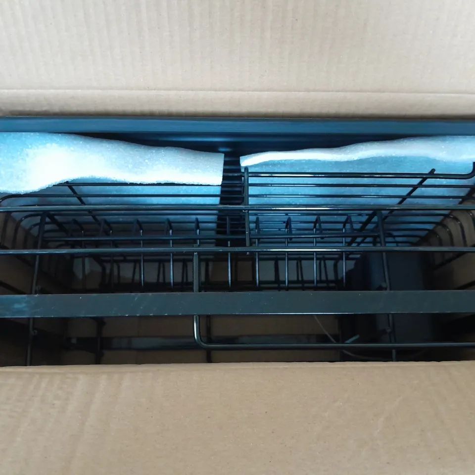 BOXED DISH RACK IN BLACK