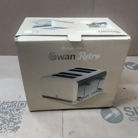 SWAN SWAN RETRO ST19020CN 4-SLICE TOASTER - CREAM