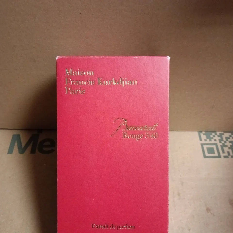 MAISON FRANCIS KURKDJIAN BACCARAT ROUGE 540 EXTRAIT DE PARFUM – BOXED
