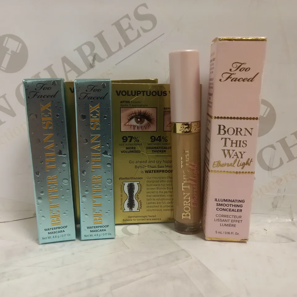 LOT OF 3 TOO FACED MAKE UP ITEMS