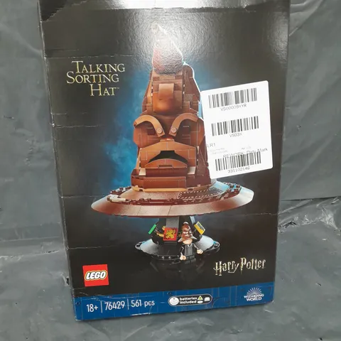 BOXED LEGO HARRY POTTER TALKING SORTING HAT - 76429