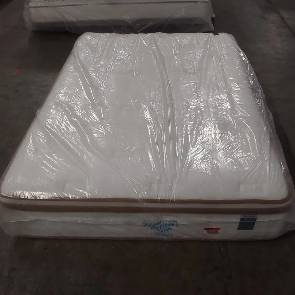 QUALITY BAGGED SPACE 3000 POCKET SPRUNG MATTRESS - 4'6 DOUBLE