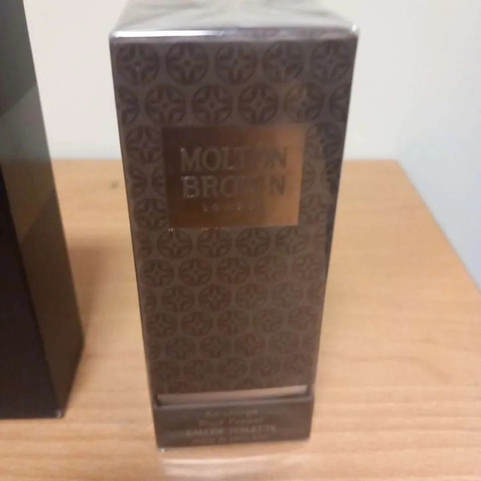 BOXED AND SEALED MOLTON BROWN LONDON RE-CHARGE BLACK PEPPER EAU DE TOILETTE 50ML