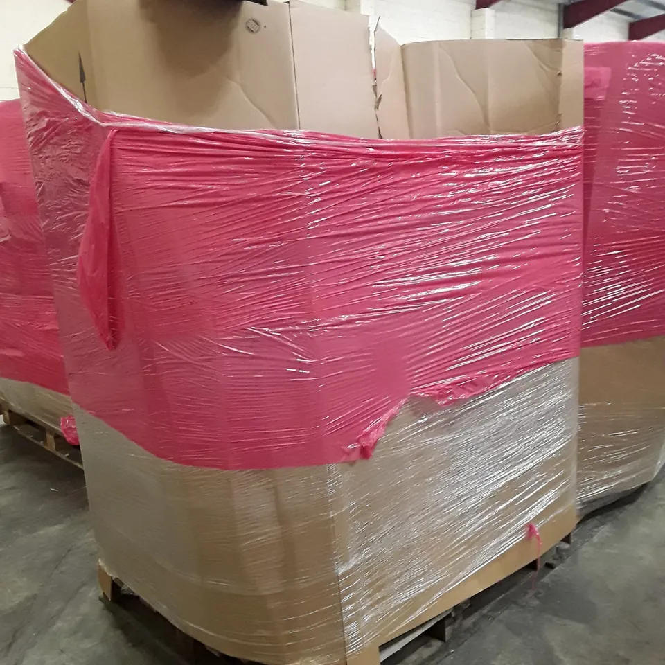 PALLET OF ASSORTED PRODUCTS INCLUDING FOLDING SHELF, TRUNKI KIDS SUITCASE, ROLLER BLIND, FLOOR MAT, TOILET SEAT  