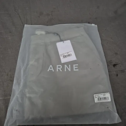 ARNE TAILORED CHINO TROUSERS – STONE, UK 34L