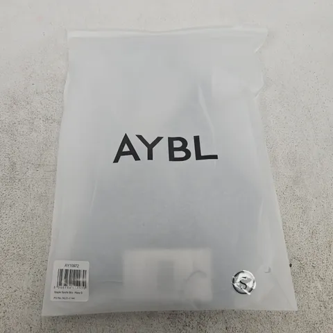 BAGGED AYBL STAPLE SPORTS BRA – NAVY, SIZE S 