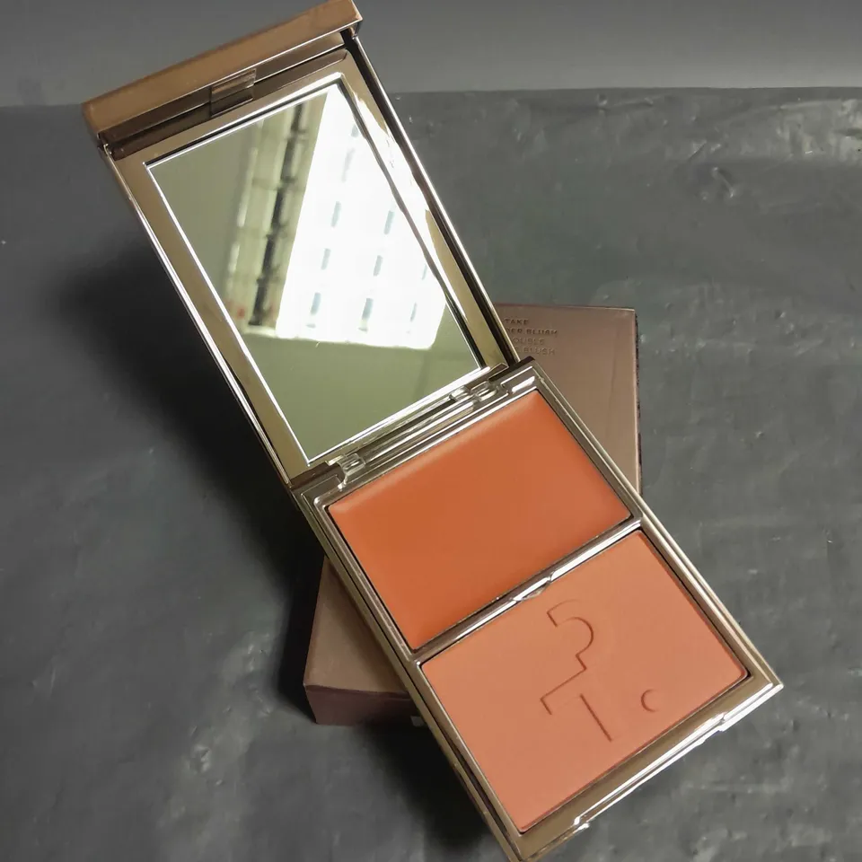 BOXED PATRICK TA DOUBLE TAKE CREME POWDER BLUSH 10G