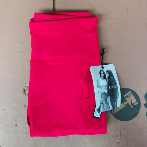 KENDALL & KYLE LEGGINGS IN RED SIZE SMALL