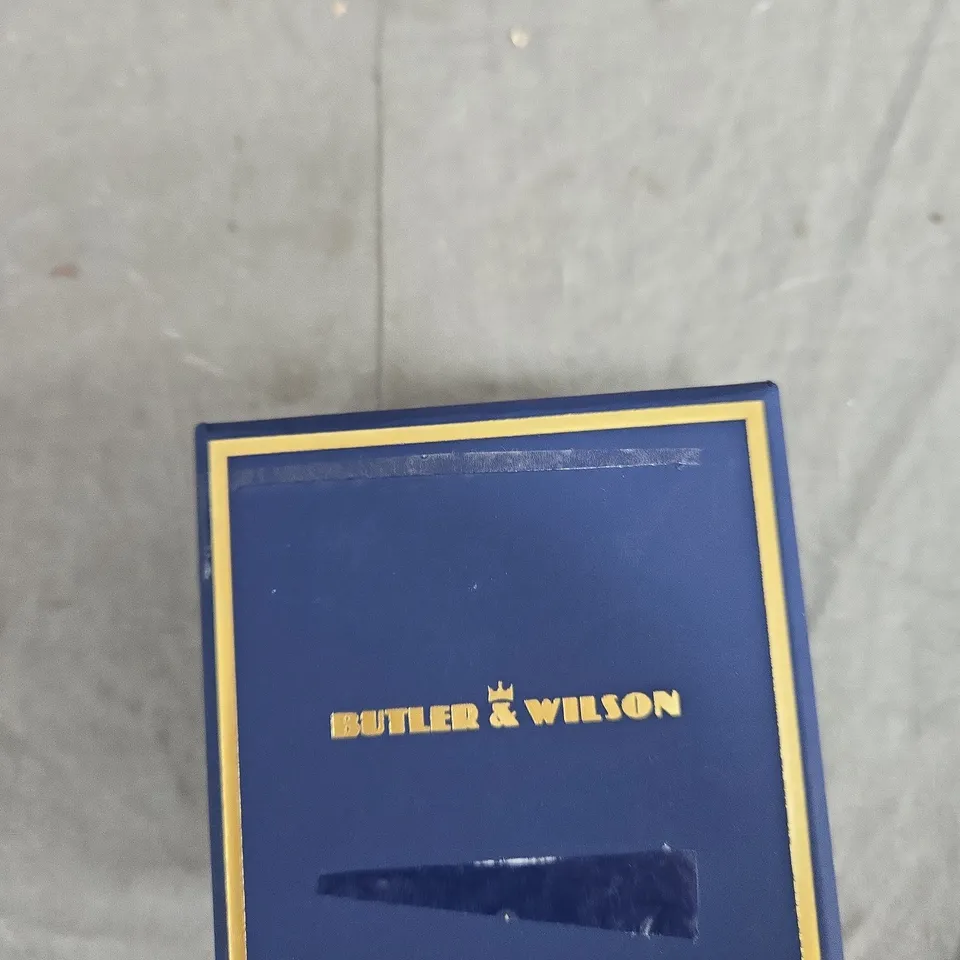 BUTLER & WILSON STAR CRYSTAL EARRINGS – BOXED