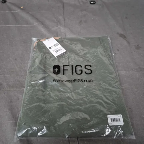 FIGS LIVINGSTON HIGH-WAISTED SCRUB PANTS – WOMEN'S MOSS - SIZE XLP