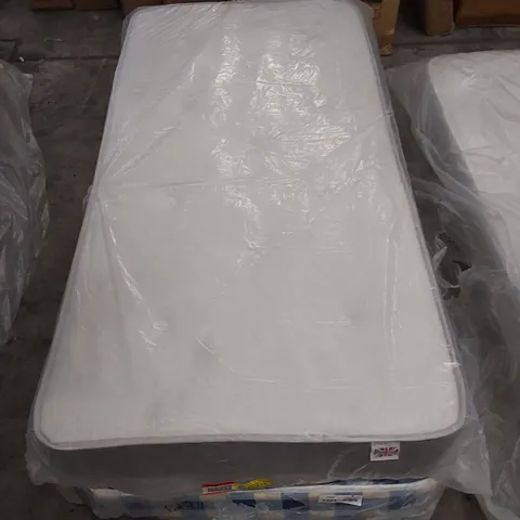 QUALITY BAGGED 3' SINGLE NATURAL OPEN COIL MATTRESS