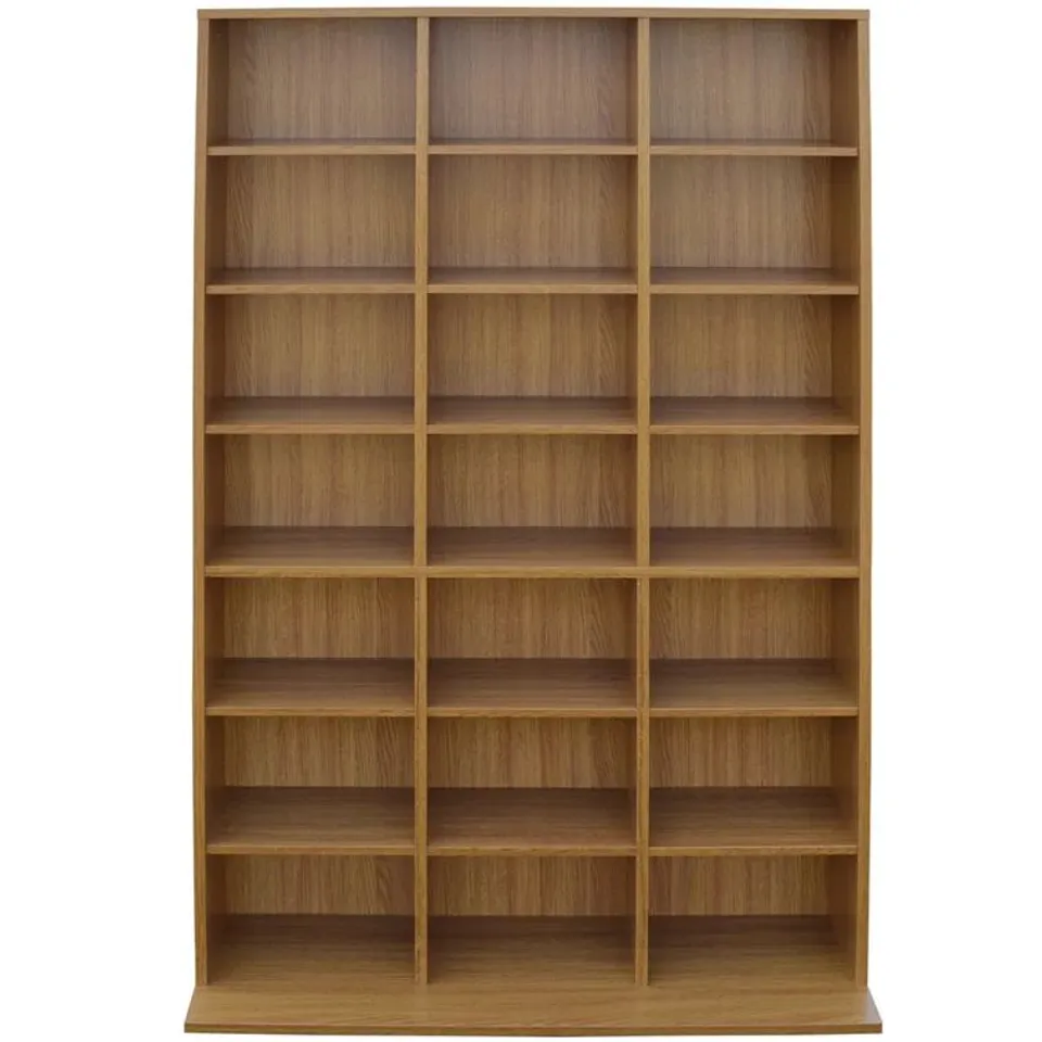 BOXED PIGEON MULTIMEDIA OPEN SHELF OAK 