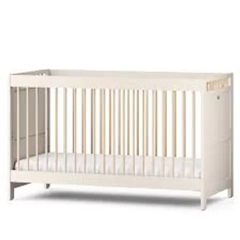 BOXED SILVER CROSS SEVILLE COT BED - CASHMERE/OAK (1 BOX)
