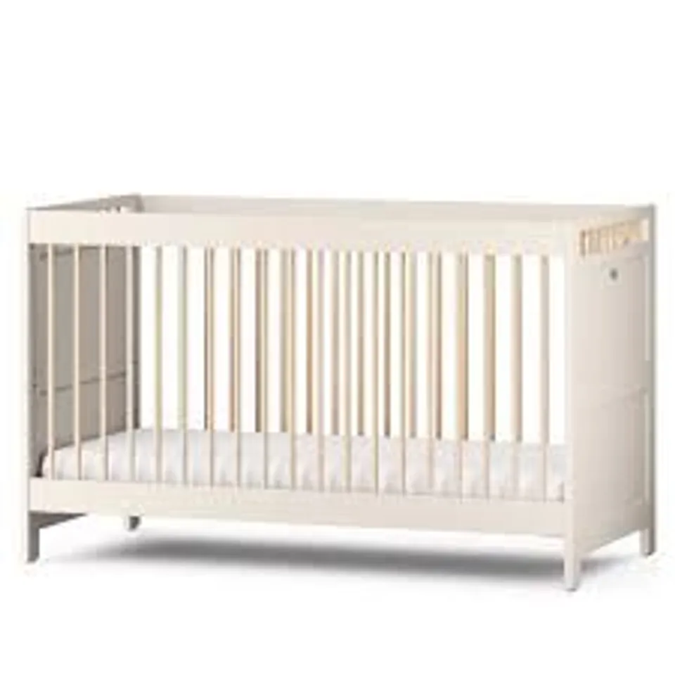 BOXED SILVER CROSS SEVILLE COT BED - CASHMERE/OAK (1 BOX)