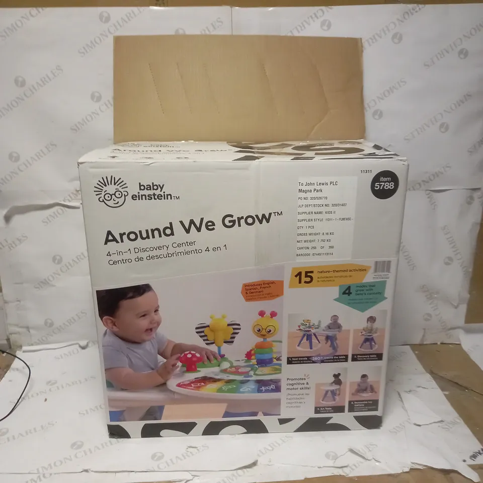 BABY EINSTEIN AROUND WE GROW 