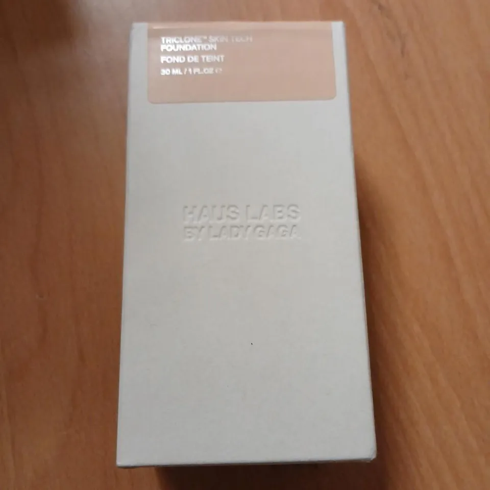 BOXED HAUS LABS BY LADY GAGA TRICLONE SKIN TECH FOUNDATION 30ML