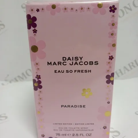BOXED DAISY MARC JACOBS EAU SO FRESH PARADISE LIMITED EDITION EAU DE TOILETTE 75ML