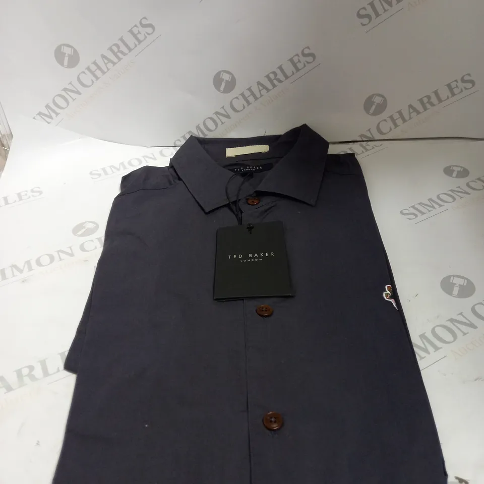 TED BAKER FONSHO SHORT SLEEVE SHIRT SIZE S