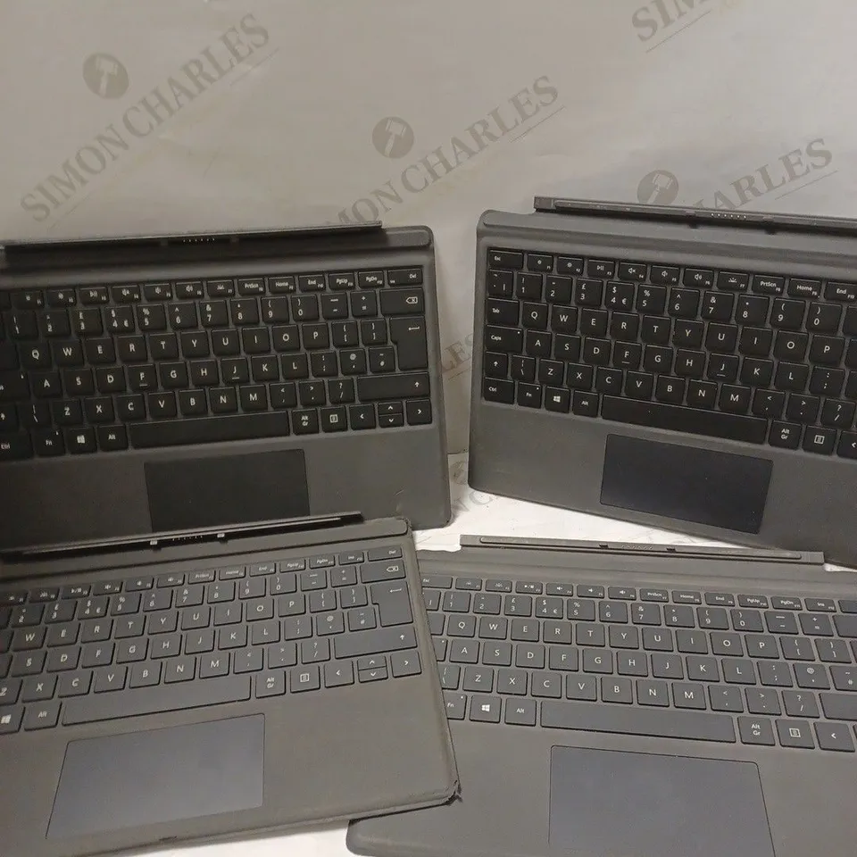 APPROXIMATELY 10 ASSORTED MICROSOFT SURFACE KEYBOARD ATTACHMENTS	