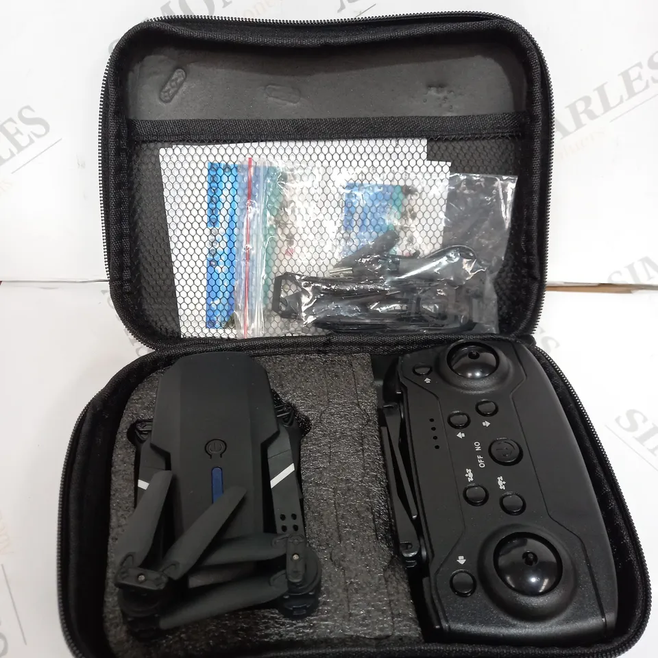 PACKAGED DRONE WITH CAMERA AND REMOTE CONTROL