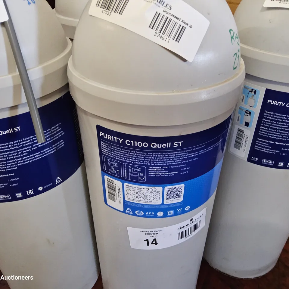 FOUR BRITA C1100 QUELL ST WATER FILTERS 