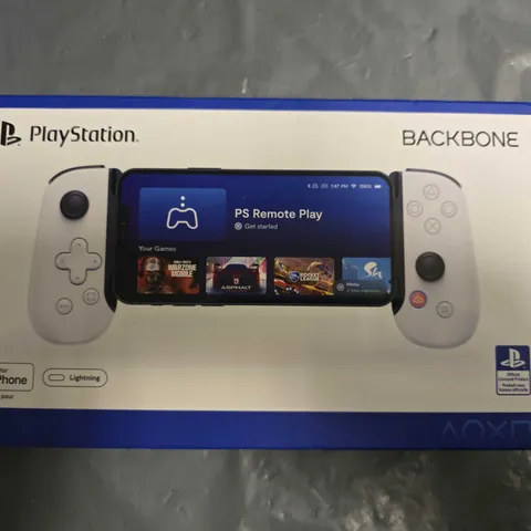 BOXED PLAYSTATION BACKBONE CONTROLLER - MADE FOR IPHONE