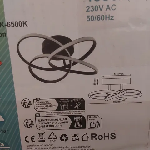 BOXED DIMMABLE LED CEILING LIGHT