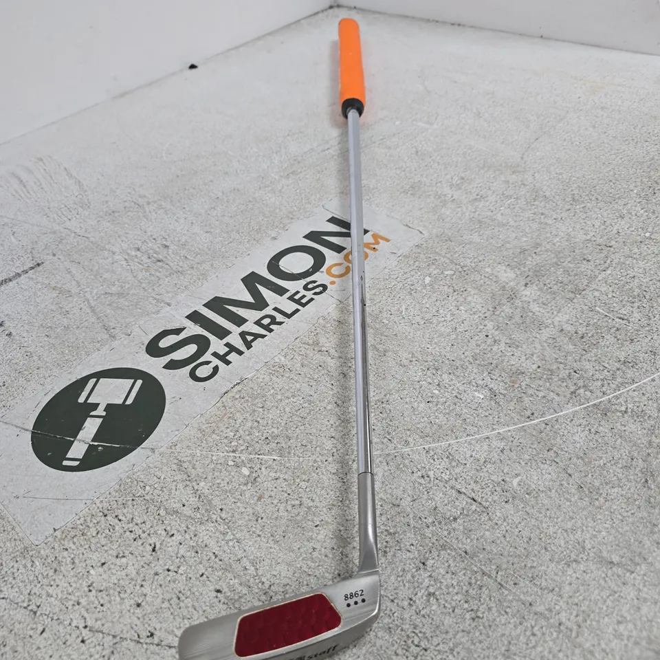 WILSON STAFF TWO THUMB GOLF PUTTER, 33" LENGTH
