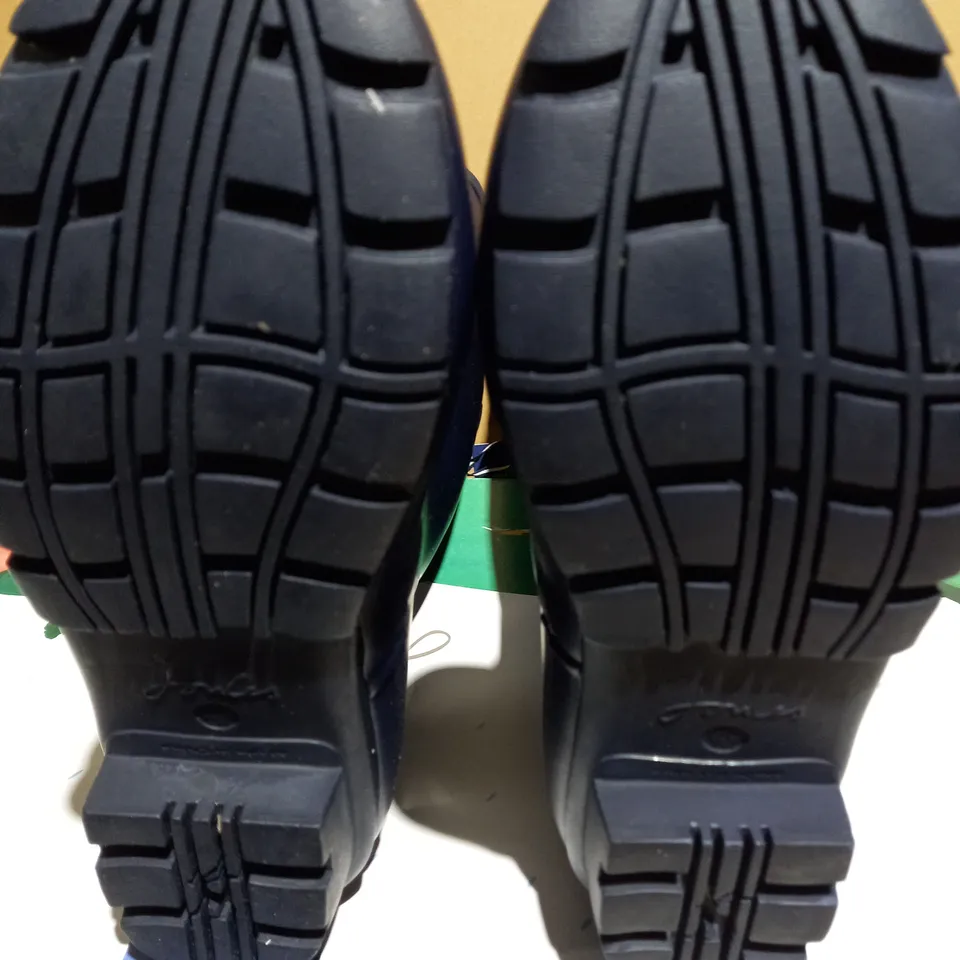 JOULES 202848 NAVY FIELD WELLIES - SIZE 3