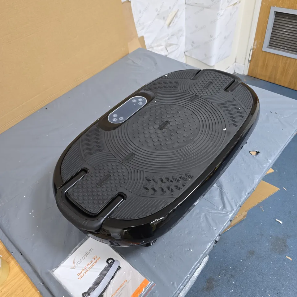 VIBROSLIM RADIAL PLUS 3D VIBRATION PLATE (BLACK)