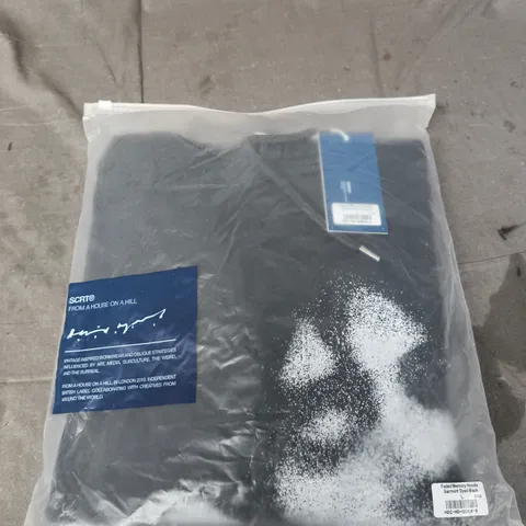 SCRT FADED MEMORY HOODIE - GARMENT-DYED BLACK, SIZE L