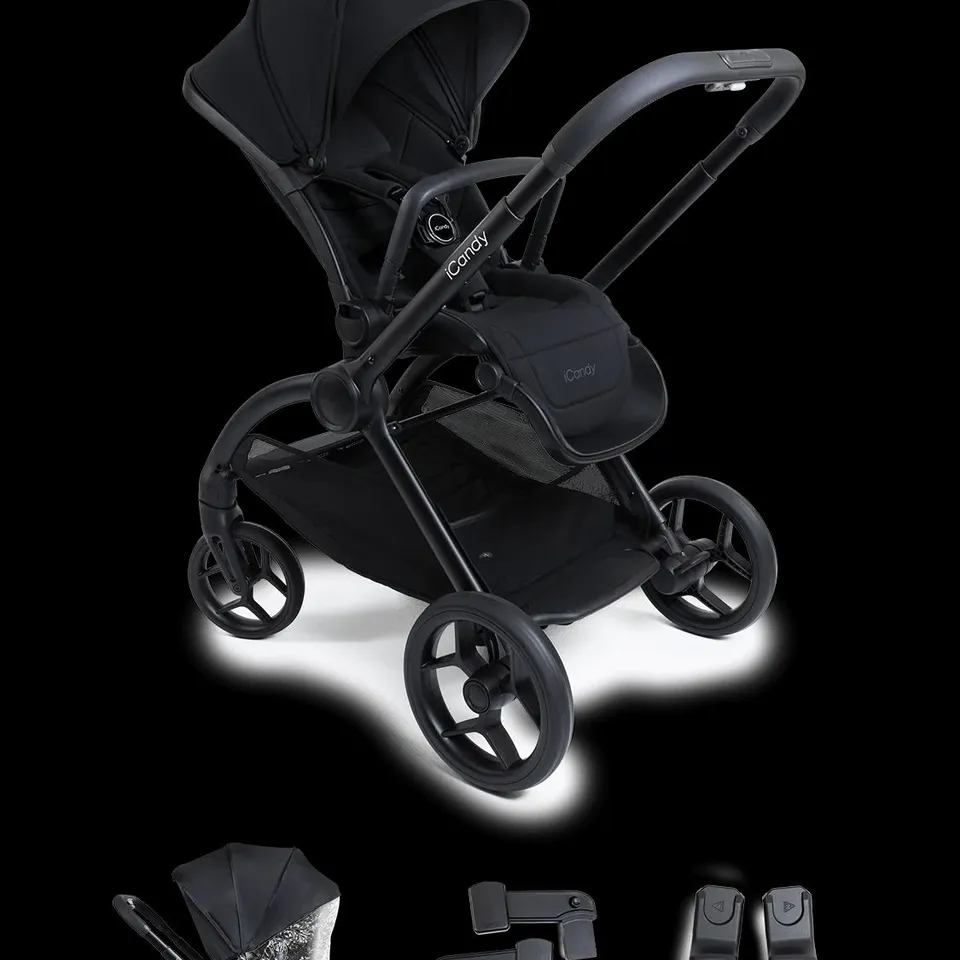 BOXED CORE 2 BLACK PUSHCHAIR 