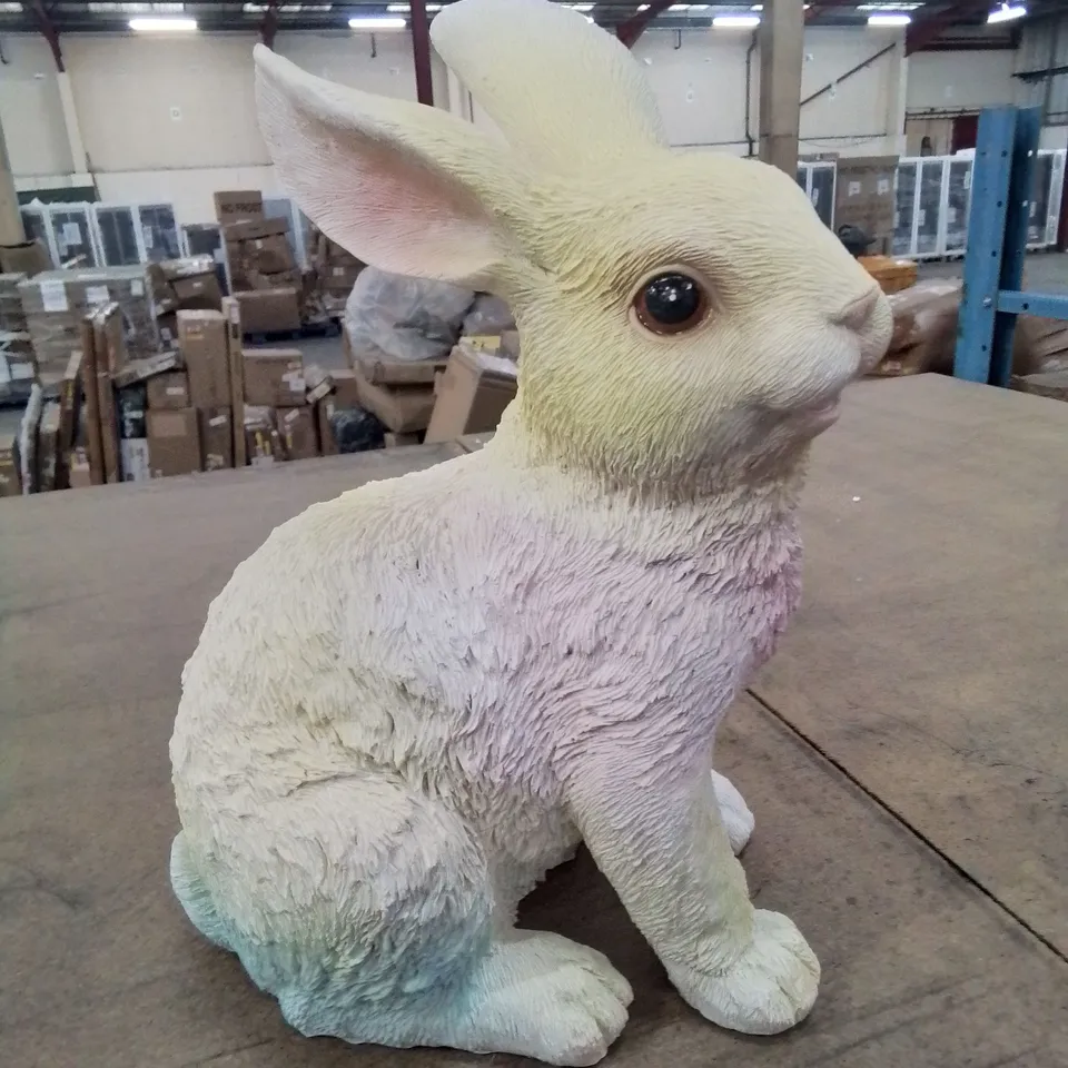 BOXED GARDEN RAINBOW BUNNY 