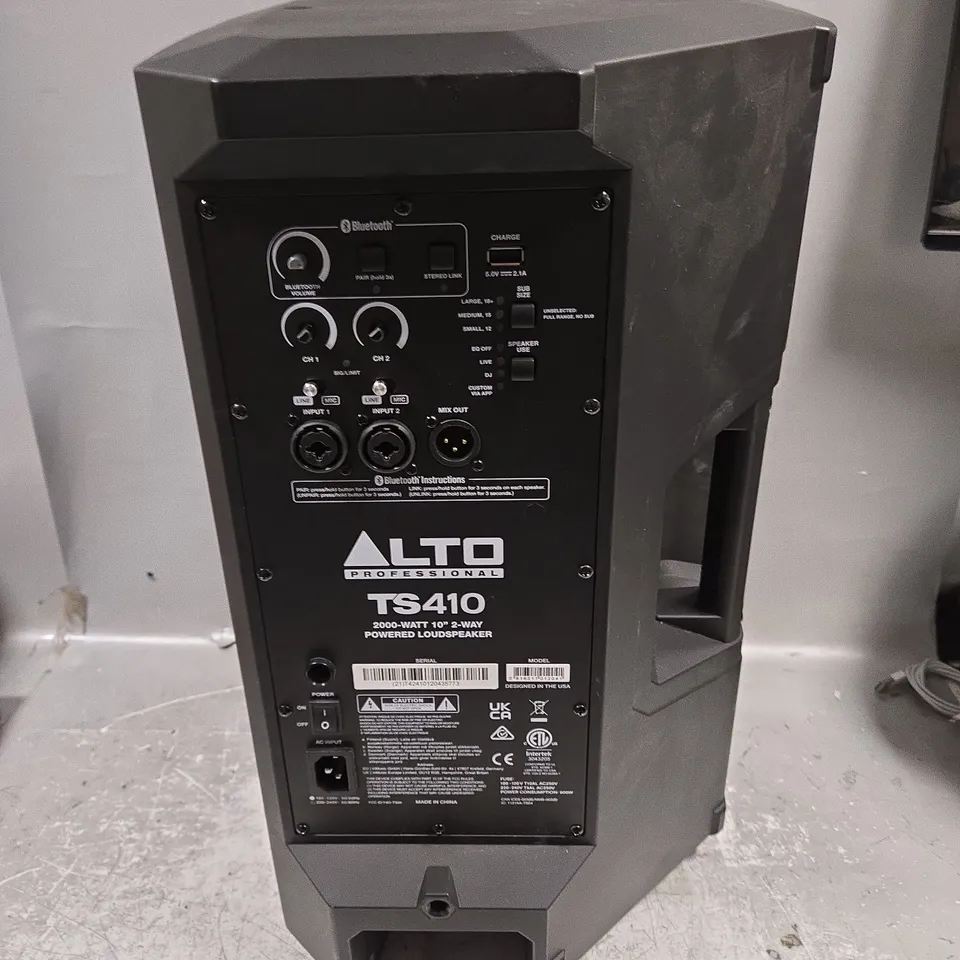 ALTO PROFESSIONAL TS410 LOUDSPEAKER - COLLECTION ONLY 