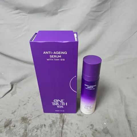 ONE TRUTH 818 ANTI AGEING SERUM WITH TAM 818 BOXED 50ML