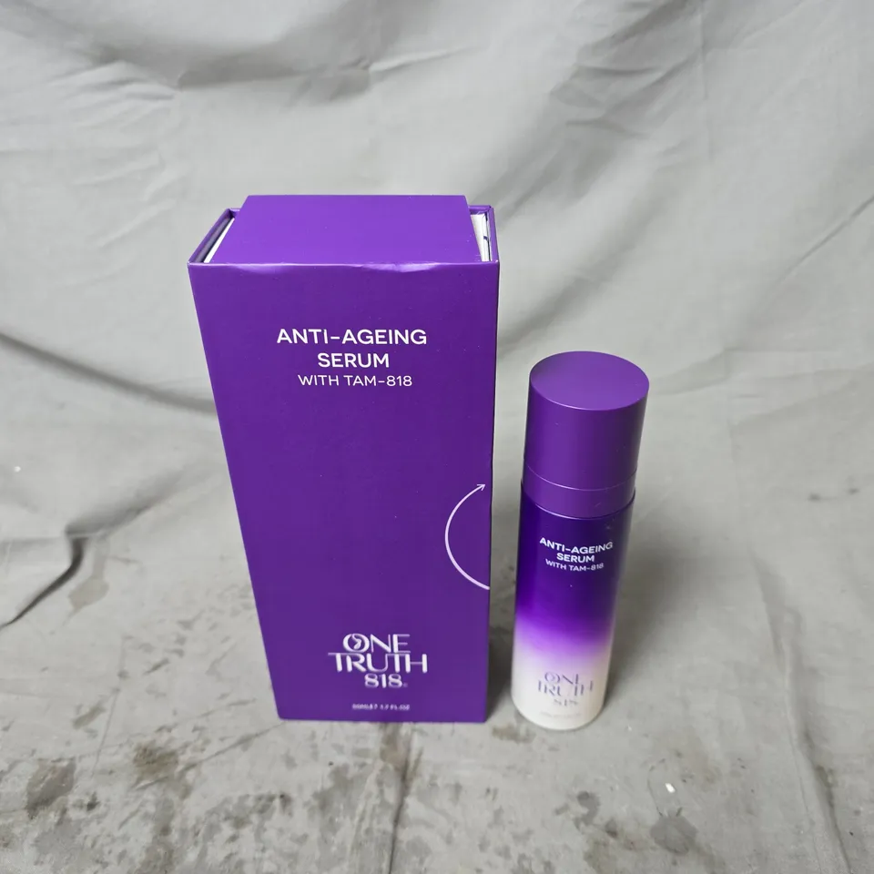 ONE TRUTH 818 ANTI AGEING SERUM WITH TAM 818 BOXED 50ML