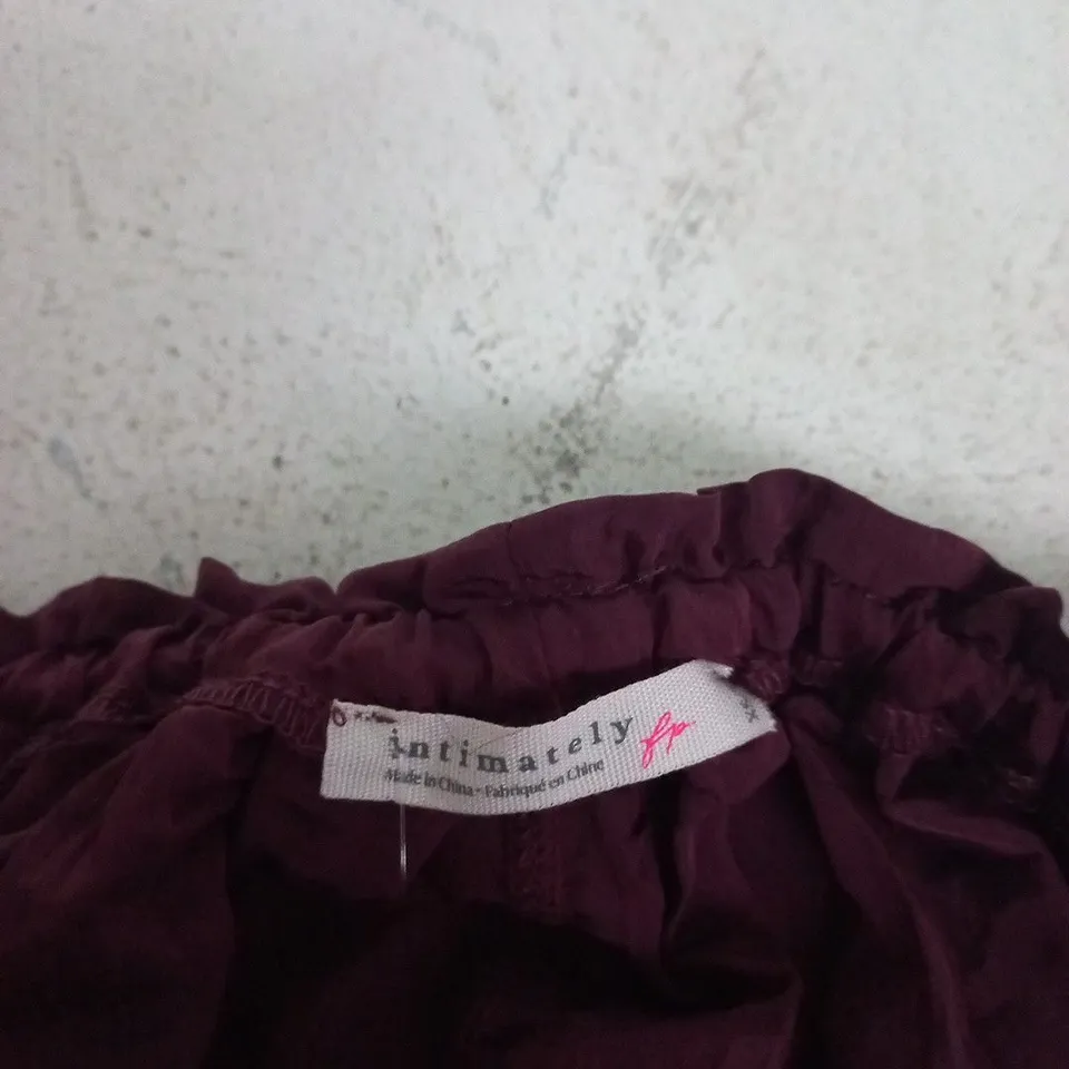 INTIMATELY FREE PEOPLE PURPLE TROUSERS – XS (WITH TAG)