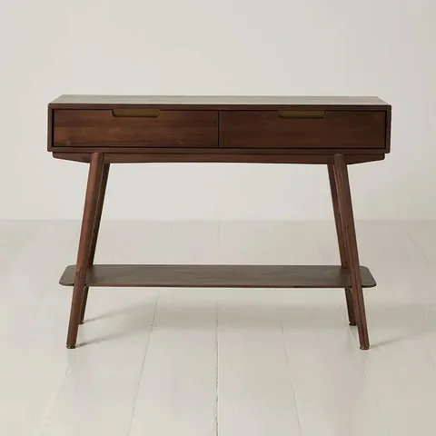 BOXED SWYFT CONSOLE TABLE 01 - WALNUT